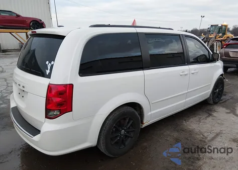 2013 Dodge Grand Caravan Sxt from USA, damaged, VIN 2C4RDGCG0DR642131